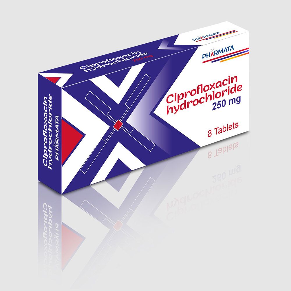 Ciprofloxacin hcl 250 mg